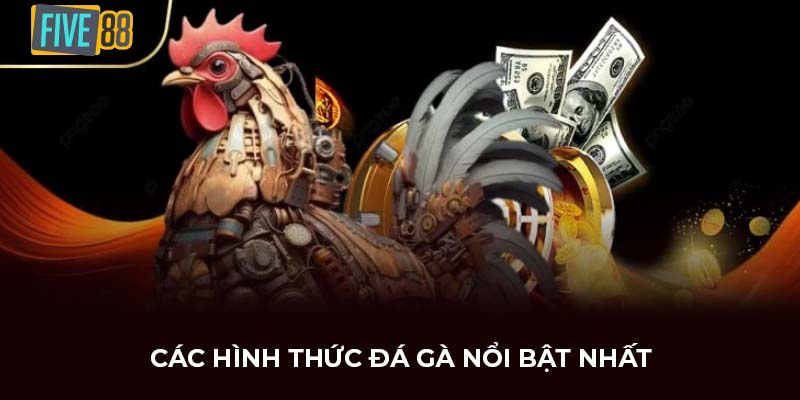 Các hình thức đá gà nổi bật nhất