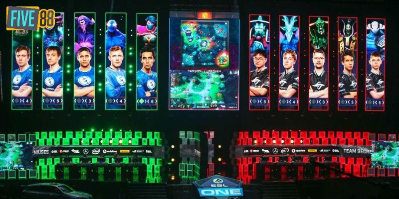 Kho trò chơi chất lượng tại esport Five88
