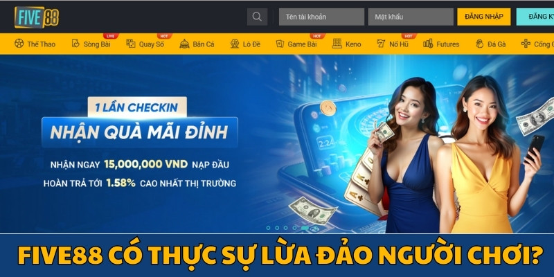Five88 có thực sự lừa đảo người chơi?